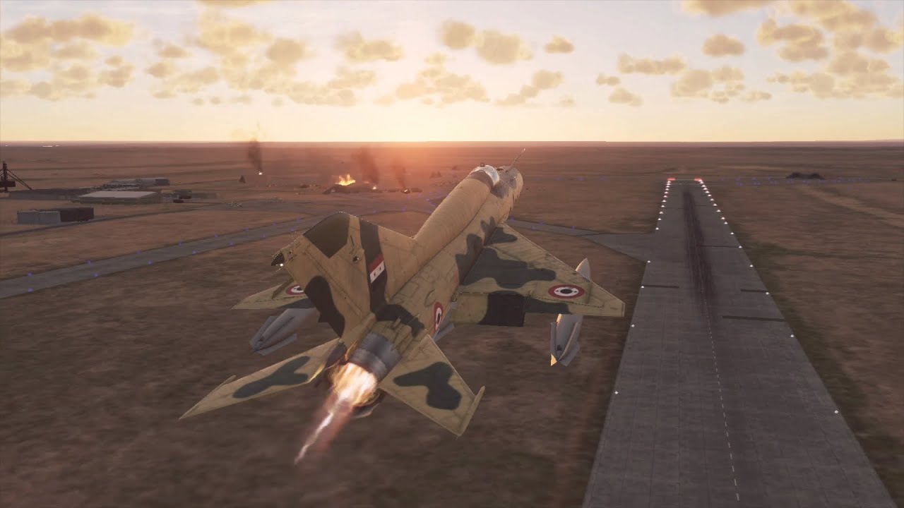 DCS World - MiG 21 - Battle of Tabqa Airbase, Syria 2014