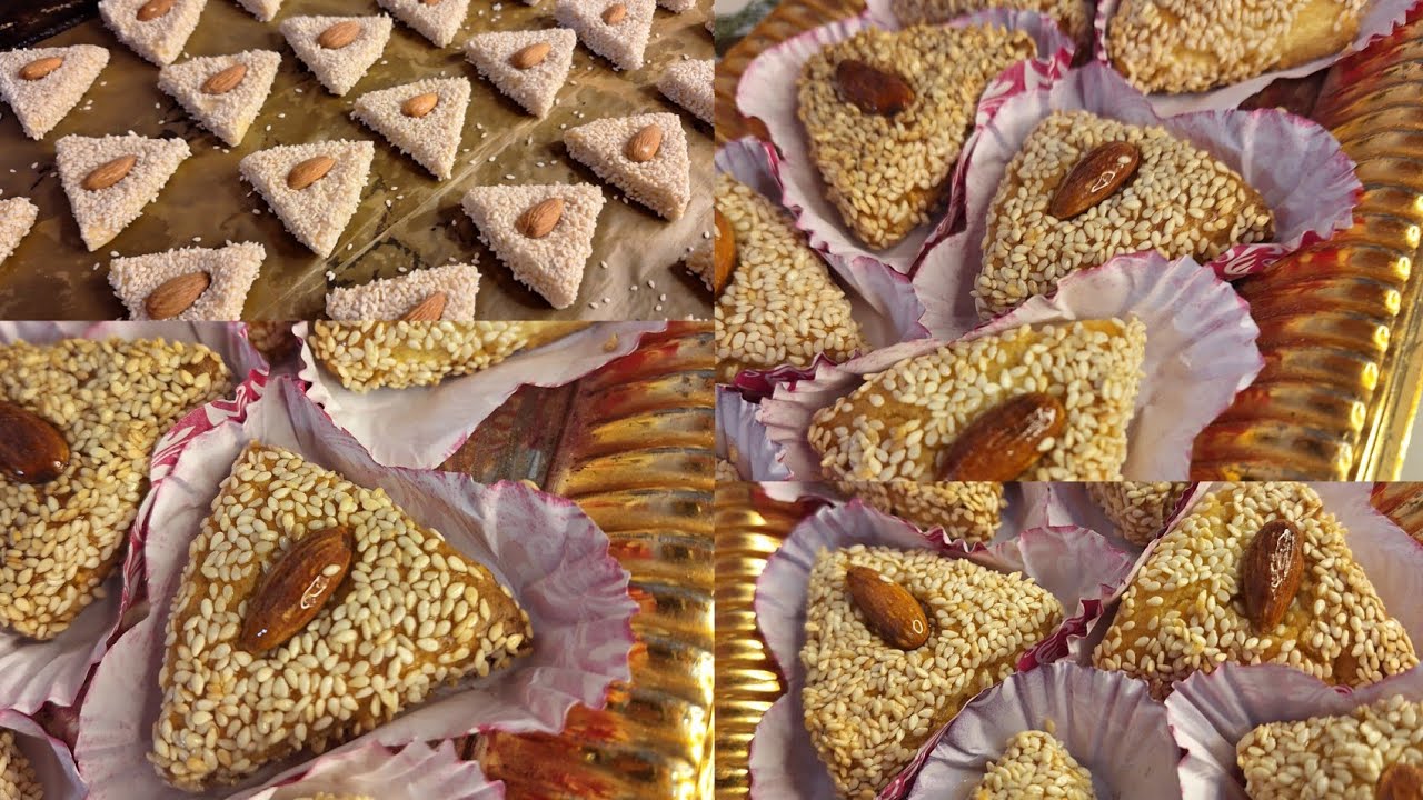 حلوة الجلجلانية الناجحة 💯🩷بنة وطراوة ⛔➕مقادير مضبوطةو اقتصادية✔️جربي سيدتي ✨