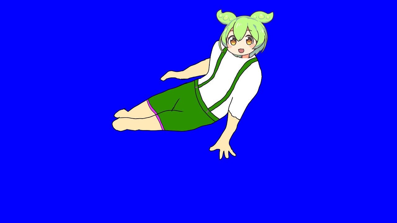 あん馬の動きで高速移動するずんだもんBB＋使用例