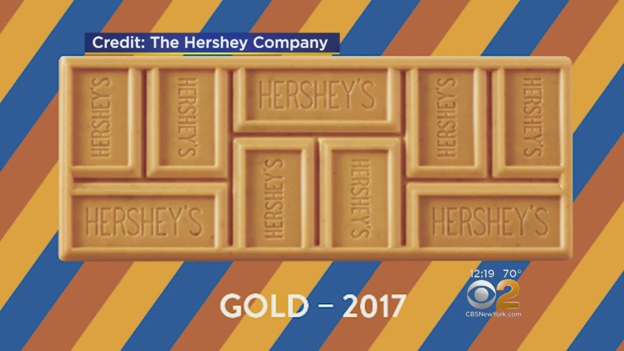 Hershey's Releases Gold Candy Bar