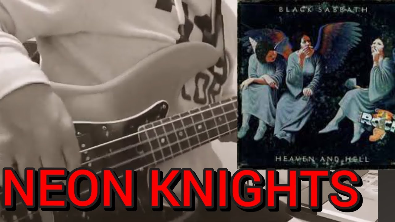 Black Sabbath-Neon Knights(Bass Cover+Score+Tabs) #basscovers #basscoverwithtabs #blacksabbathrp