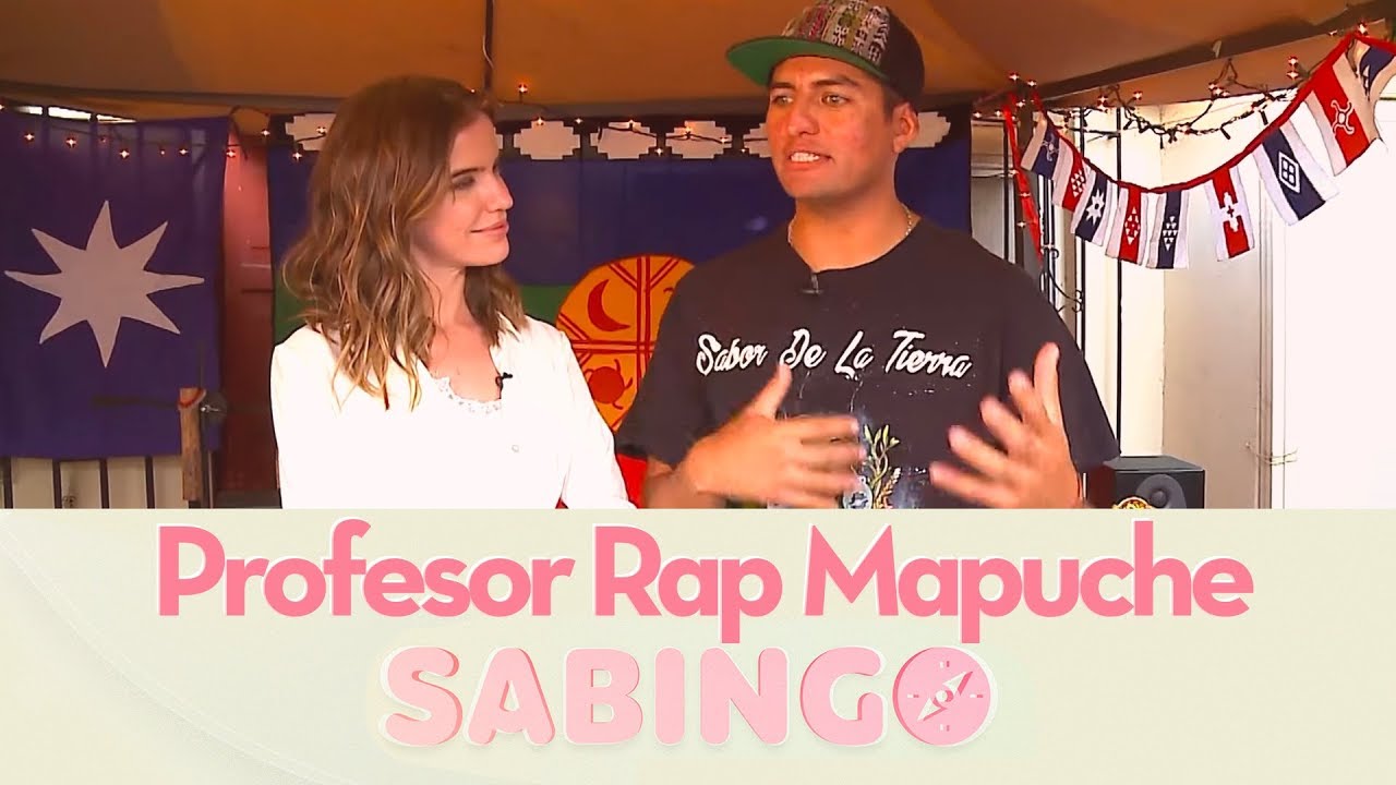 Millaray Viera aprendió rap mapuche junto al profesor Gonzalo Luanko - Sabingo