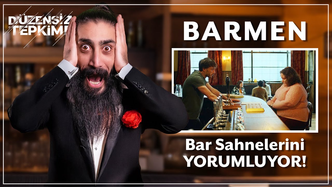 BARMEN BAR SAHNELERİNİ YORUMLUYOR! | Barmen ile DÜZENSİZ TEPKİME | w/ Sushi