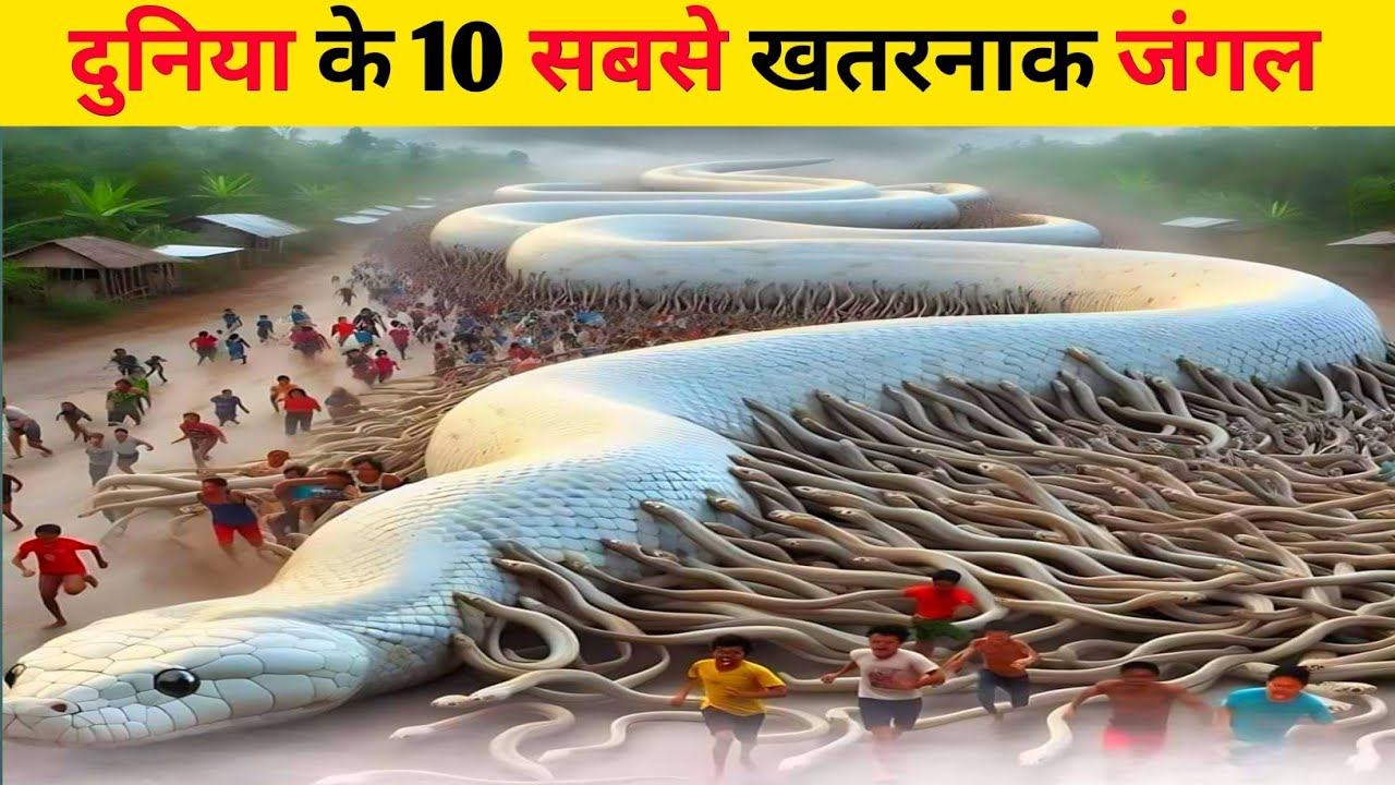 दुनिया के 10 सबसे रहस्यमय और खतरनाक जंगल | 10 most mysterious and dangerous forests in the world