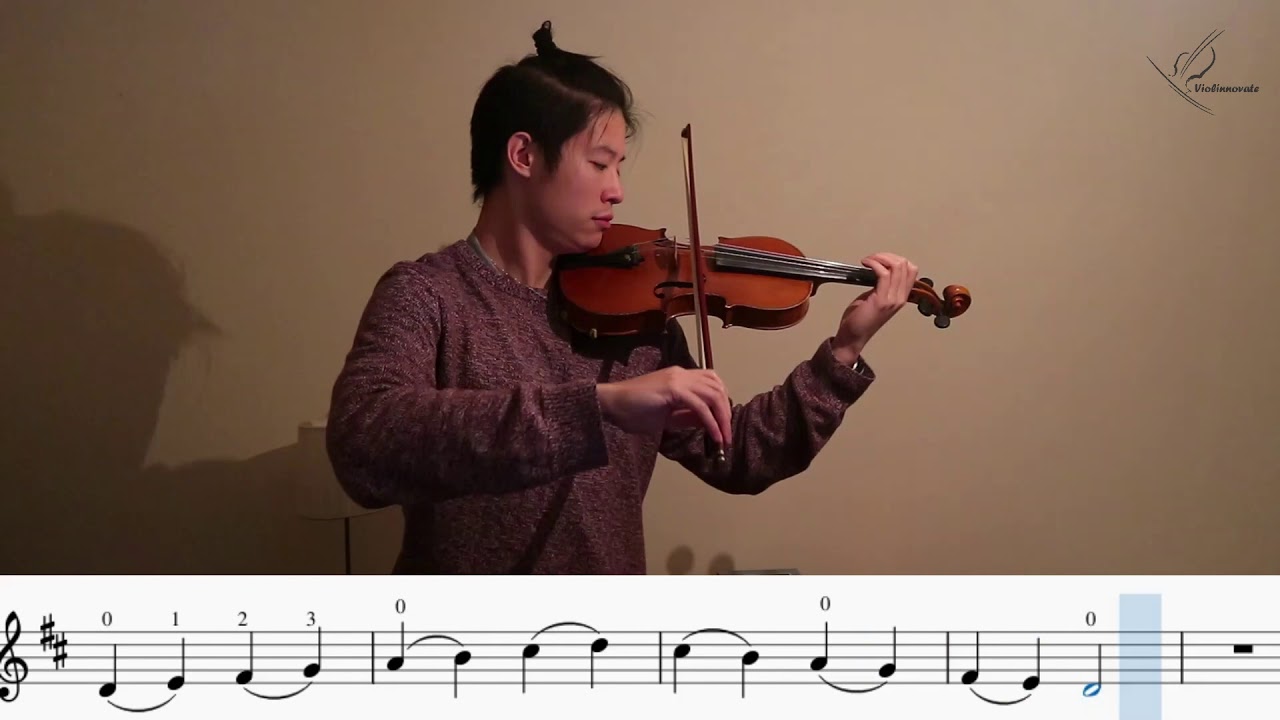 Mastering Violin Scales Grade 1-3 (Grade 1): D major Scale (Play-along Series)