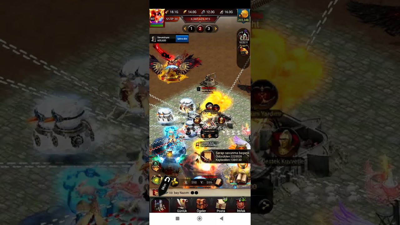 Clash Of Kings Battles of the Ruins 328 UND KVK battles K1518/1552/212 😂👍