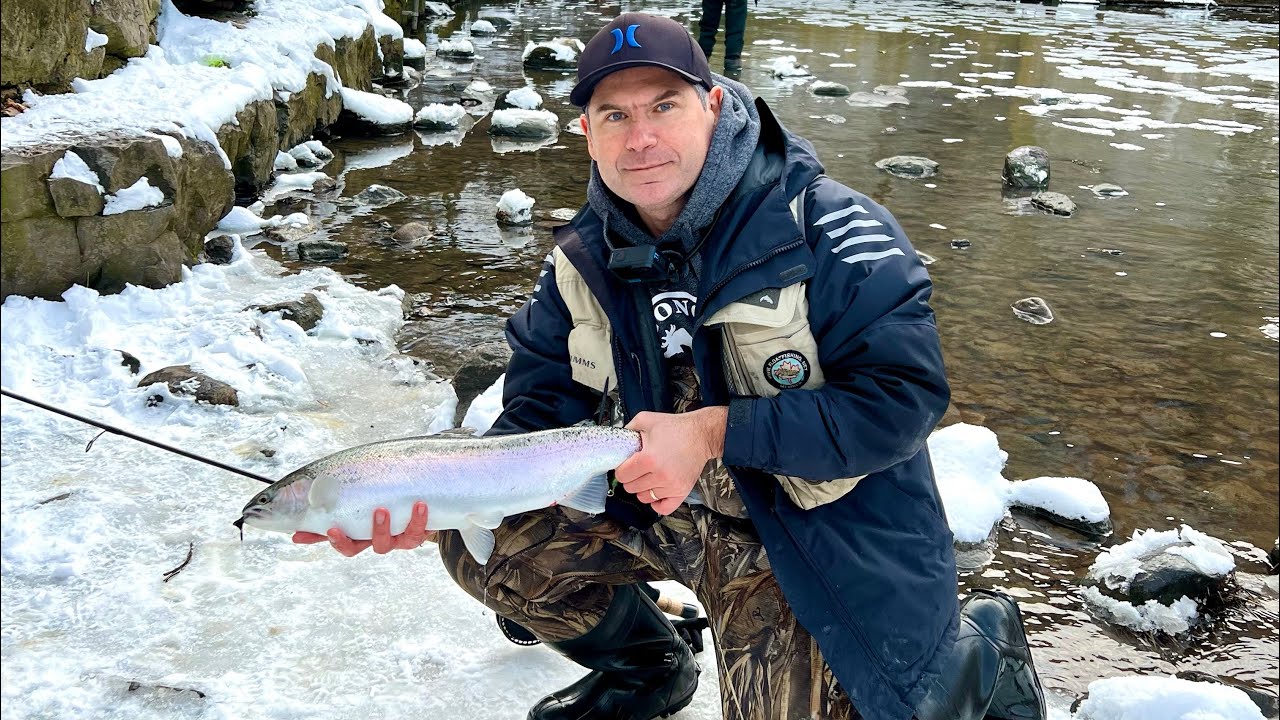 Winter steelhead fishing Oak Orchand and Burt Dam.