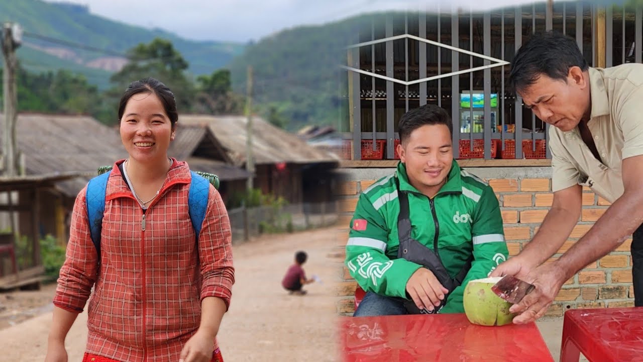 Mila returns to the village - Viet Grab continues to work every day