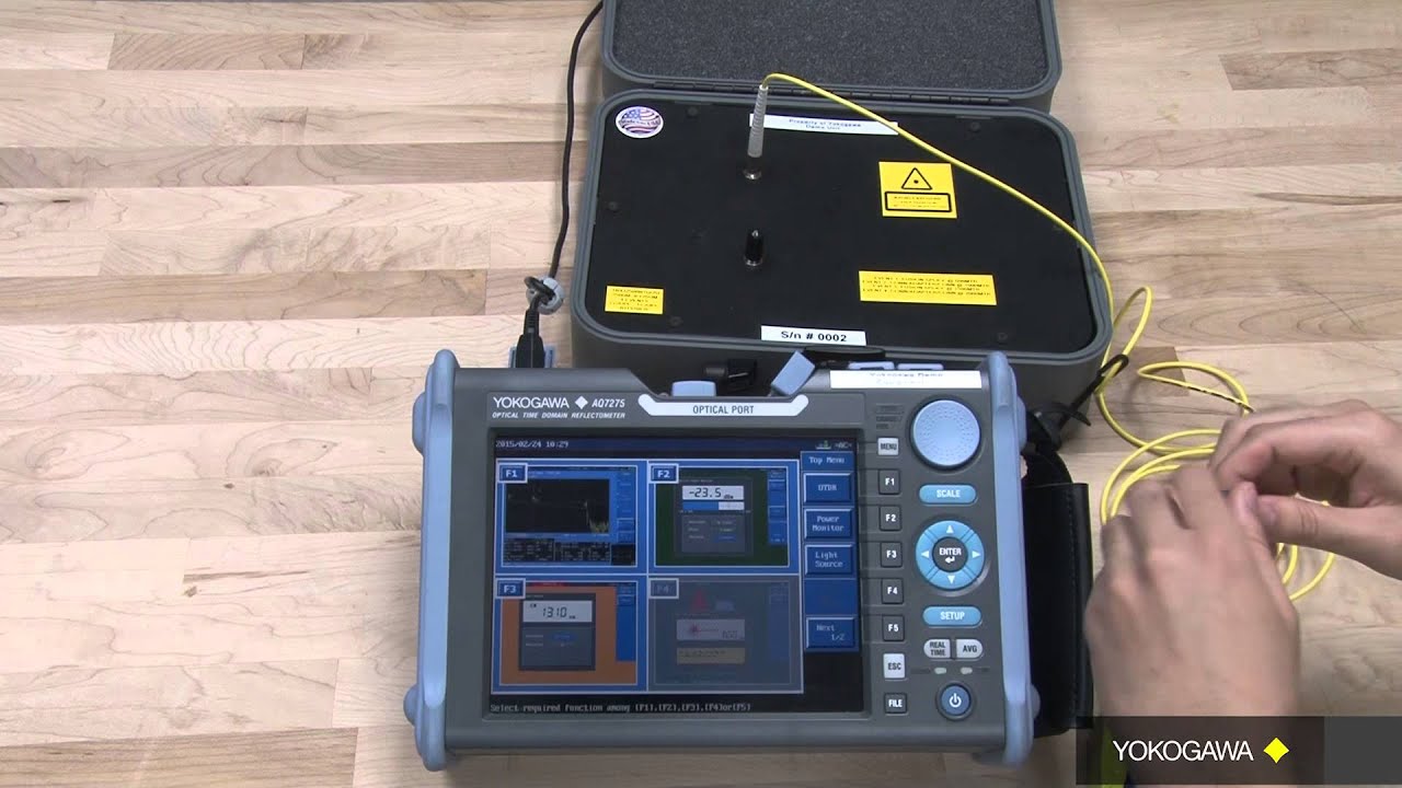 Evaluating Fiber Networks with AQ7275 OTDR
