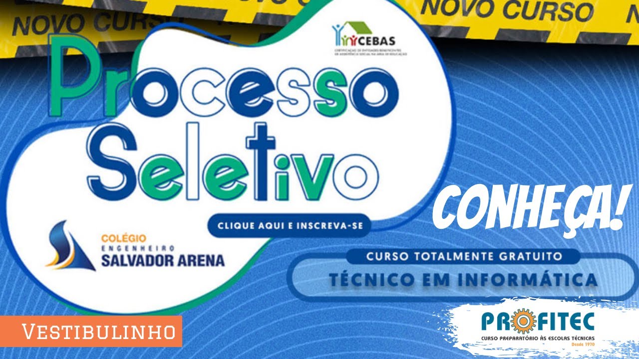 Conheça o Técnico em Informática do Colégio Engenheiro Salvador Arena