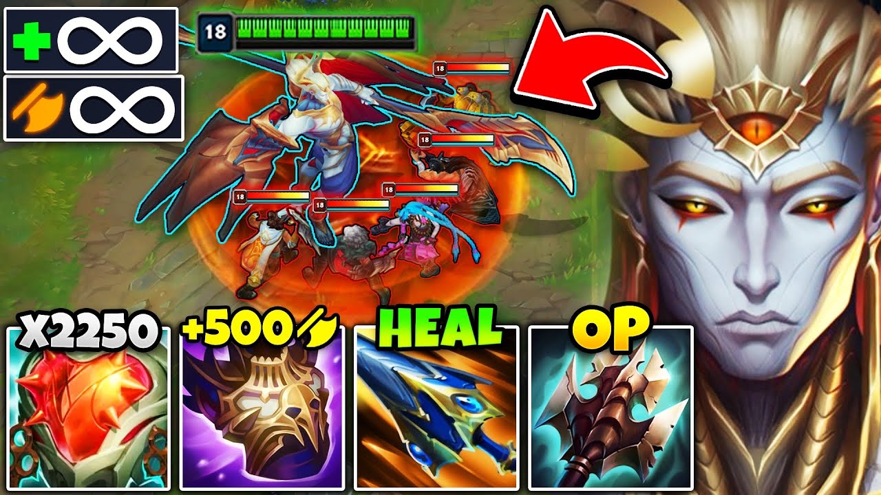 THIS TANK ZAAHEN BUILD IS THE MOST BROKEN THING EVER! (1000+ AD, 7000+ HEALTH)