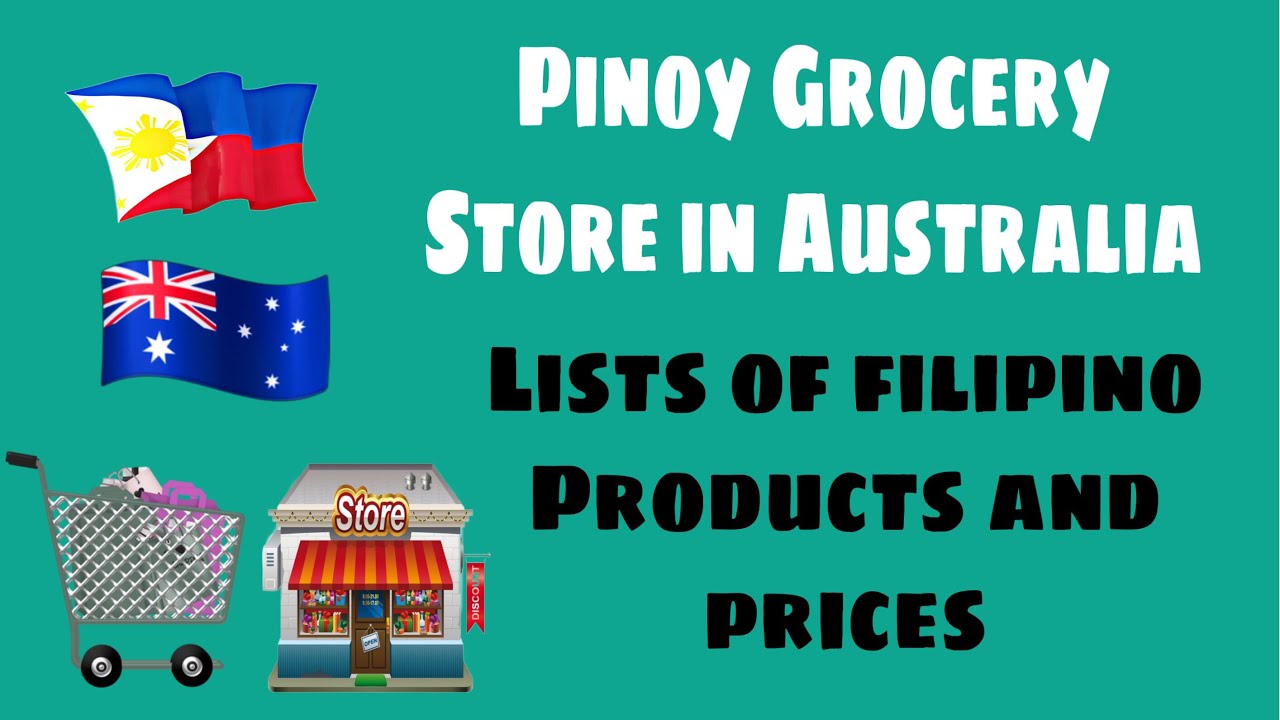 PINOY GROCERY STORE IN PERTH | AUSTRALIA