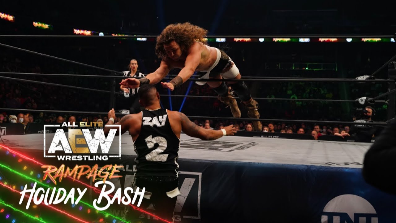 Jungle Boy Delivers a Special Gift to Isiah Kassidy | AEW Rampage: Holiday Bash, 12/25/21