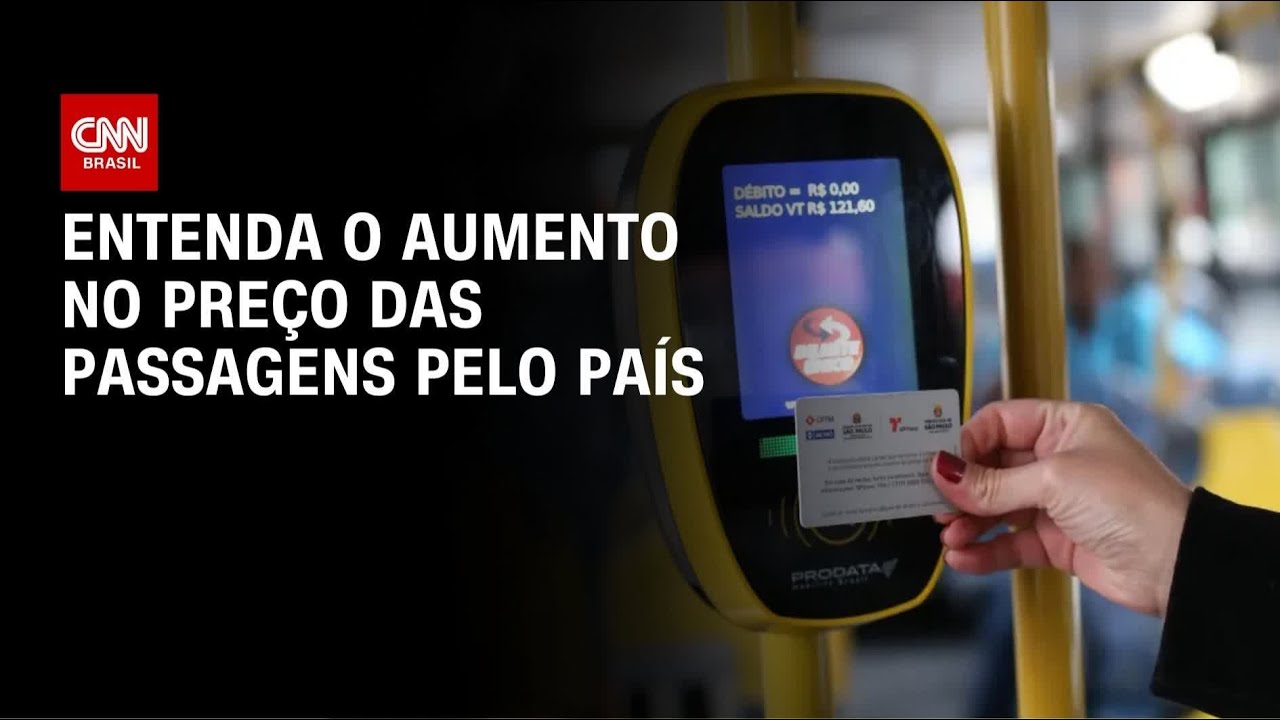 Novo valor da passagem de &ocirc;nibus e metr&ocirc; em SP passa a valer nesta ter&ccedil;a (6) | CNN NOVO DIA