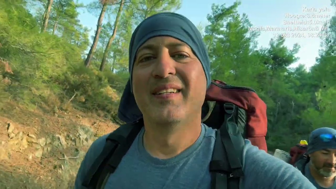 14. Gün Karia yolu Datça yarımadası Aşağıböğürtlen - Akyaka 12/10/24 Orfaza