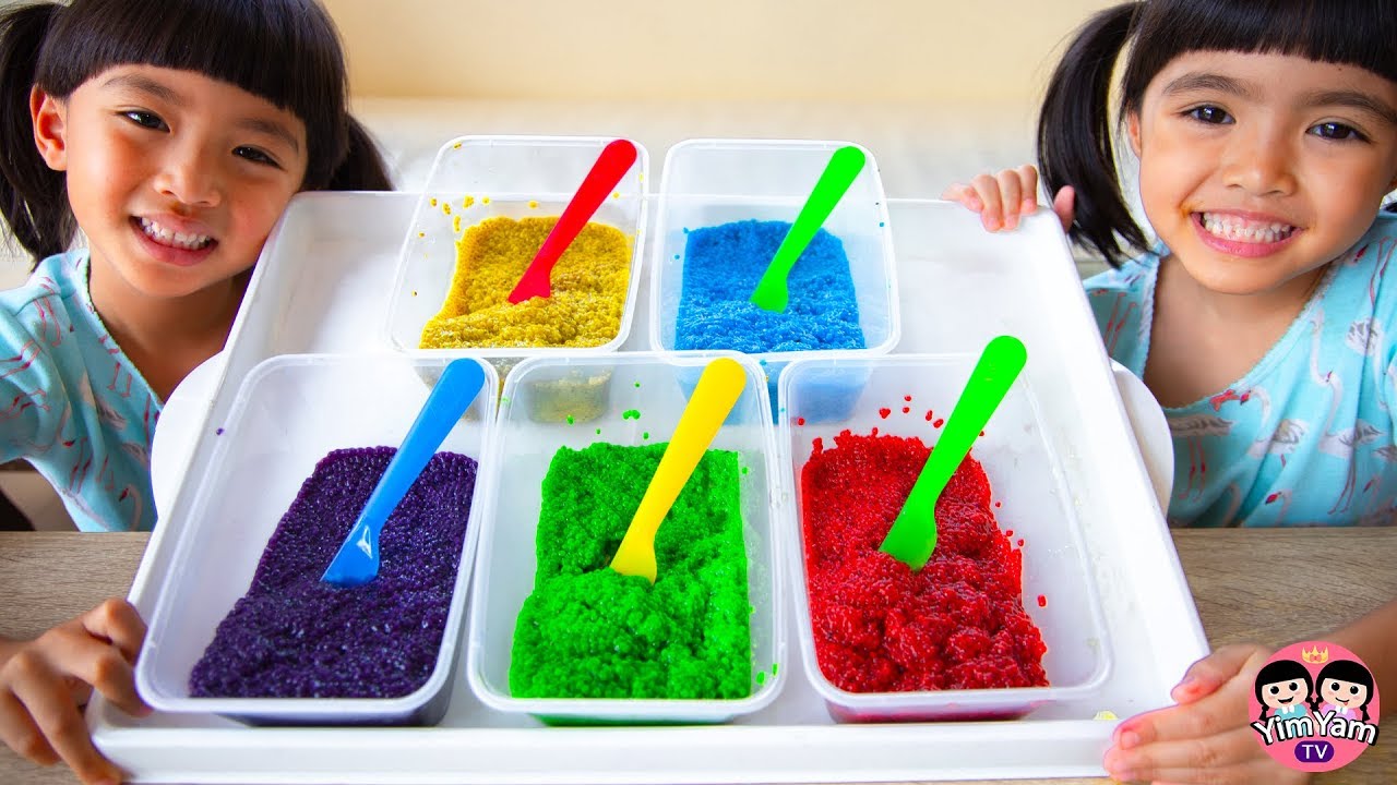 หนูยิ้มหนูแย้ม | เม็ดแมงลักเรนโบว์ Kids Activity