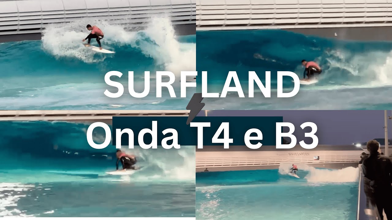 Mais um Dia na Surfland Garopaba: Onda T4 e B3