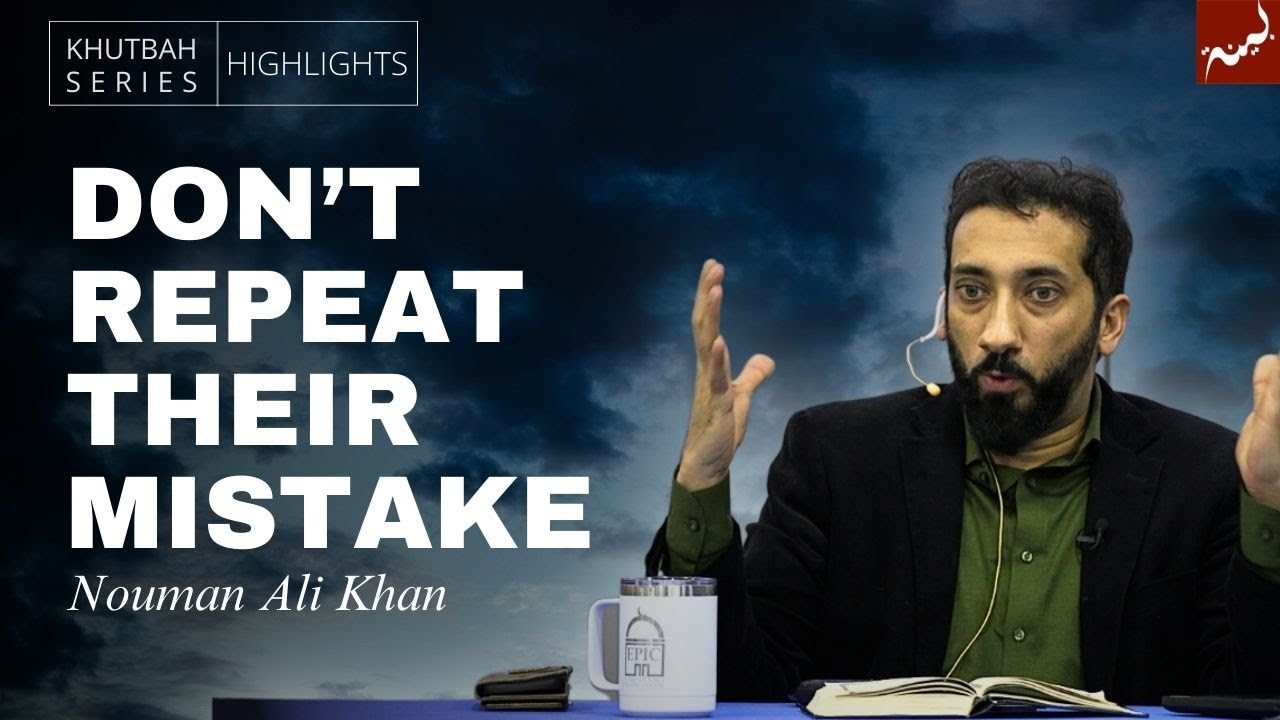 Guarding Against Shirk - Nouman Ali Khan