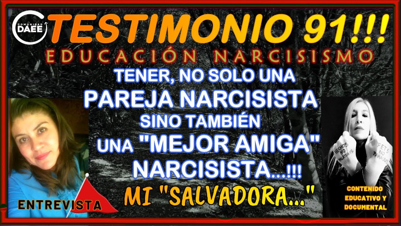 TESTIMONIO 91: DESPERTAR DE MI PAREJA NARCISISTA, Y DE MI 