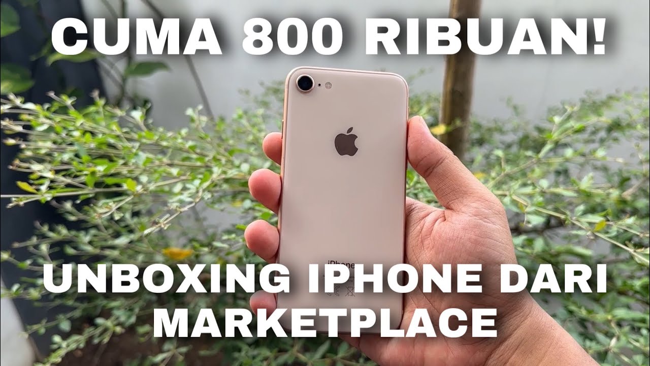 Unboxing iPhone 8 Beli Murah dari FB Marketplace seworth it ini!