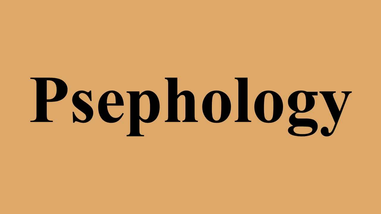 Psephology
