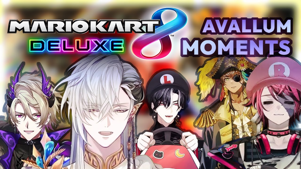Funny Avallum Moments in the Ravallum Mario Kart Collab🏎️  ❰ #BestofAvallum ❱