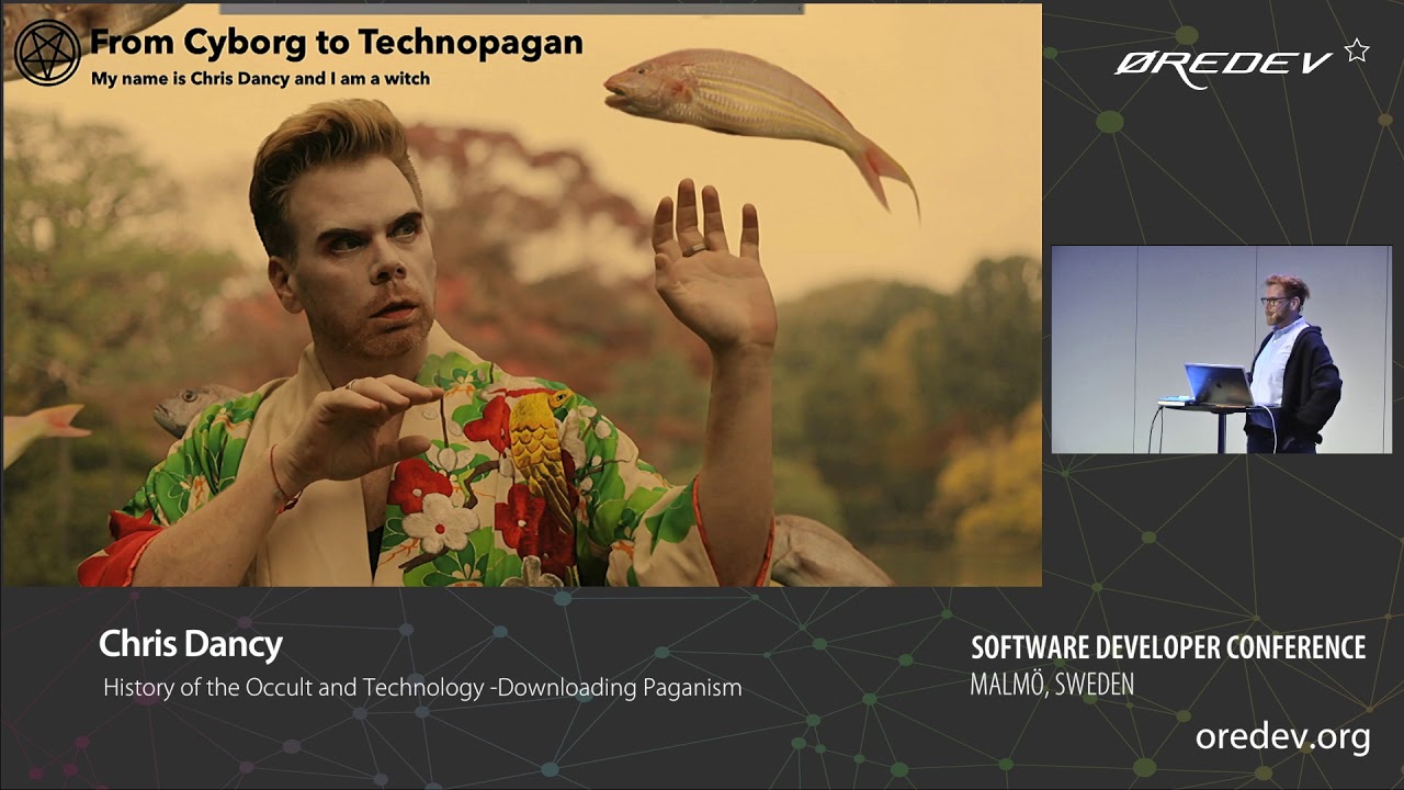 Chris Dancy - History of the Occult and Technology - Downloading Paganism | Øredev 2018