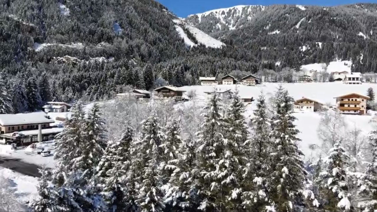 Winter Impression Kitzbühel Zillertal Austria - DJI Mavic Air 4K