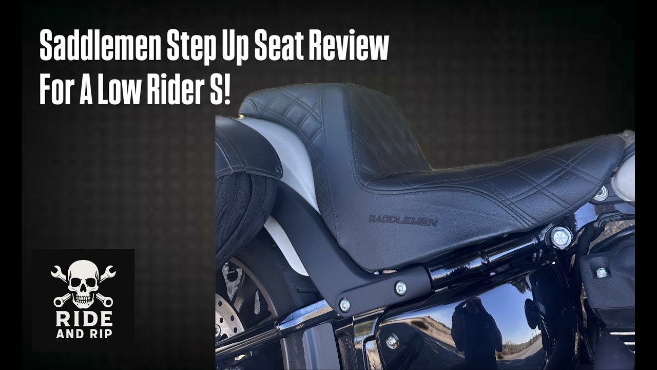 Saddlemen Step Up Seat Review For A Low Rider S!