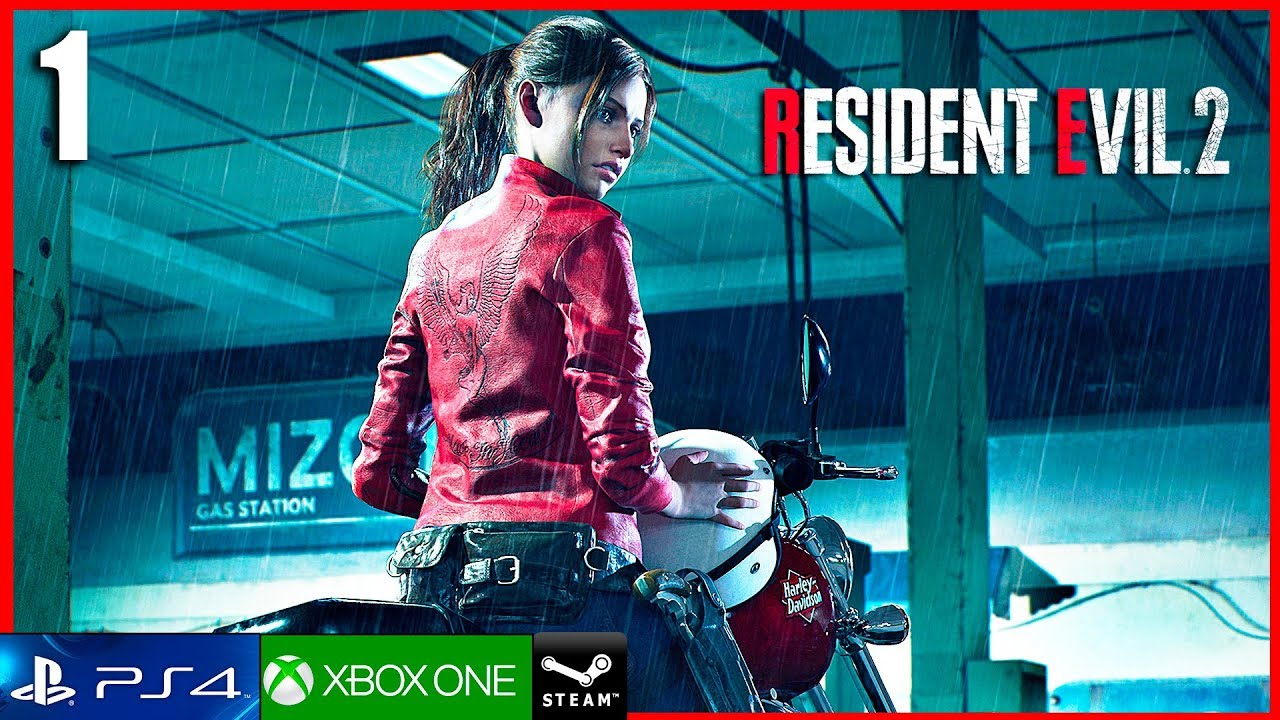 Resident Evil 2 Remake Gameplay Español Parte 1 Claire Campaña PS4 | Prologo 1 Hora