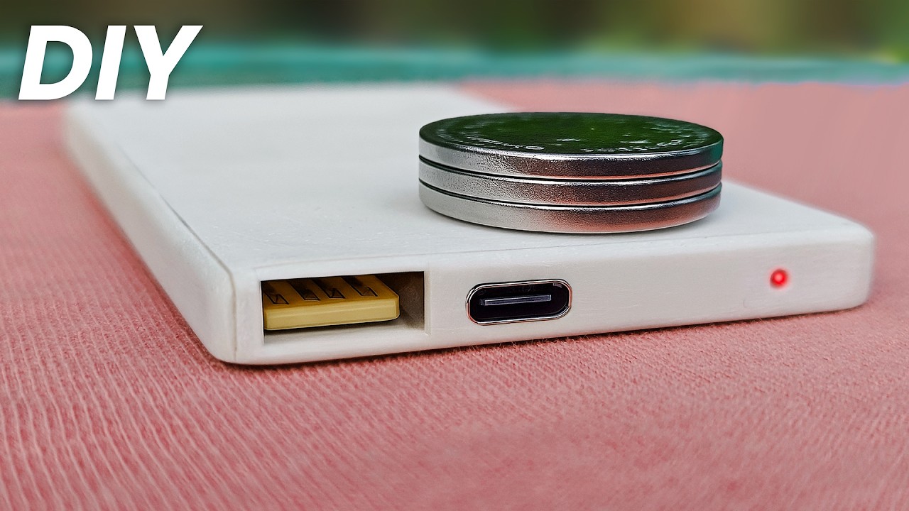 DIY Ultra-Thin Power Bank – Pocket Friendly Gadget