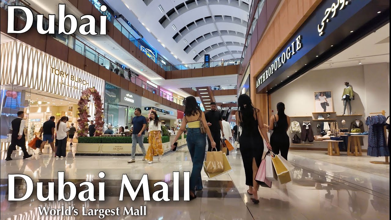  Dubai 4K 🇦🇪 | Inside Dubai Mall | World&rsquo;s Largest Mall, Luxury Shopping, Aquarium & Downtown Dubai