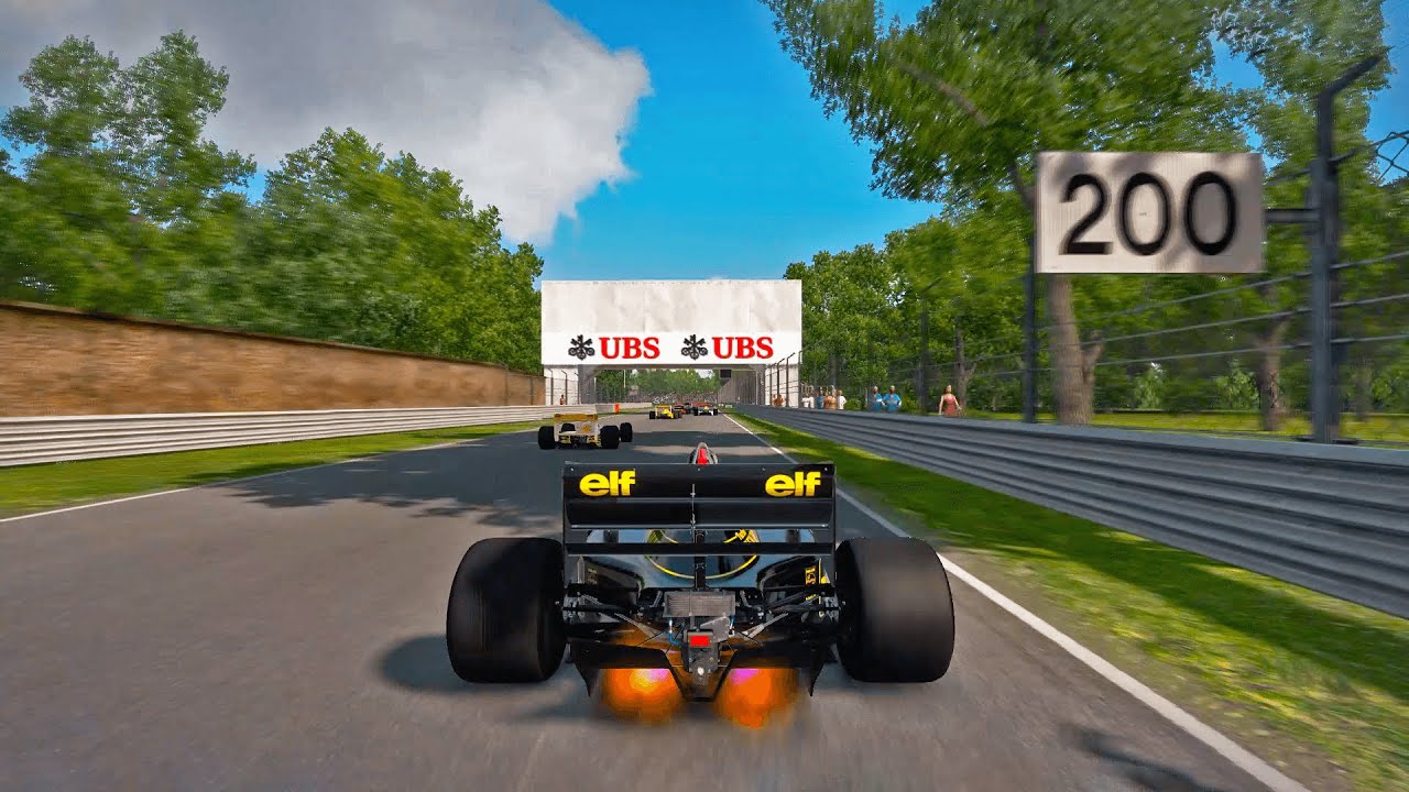 1986 Lotus 98T Renault | Autodromo Nazionale Monza | F1 2013 Gameplay
