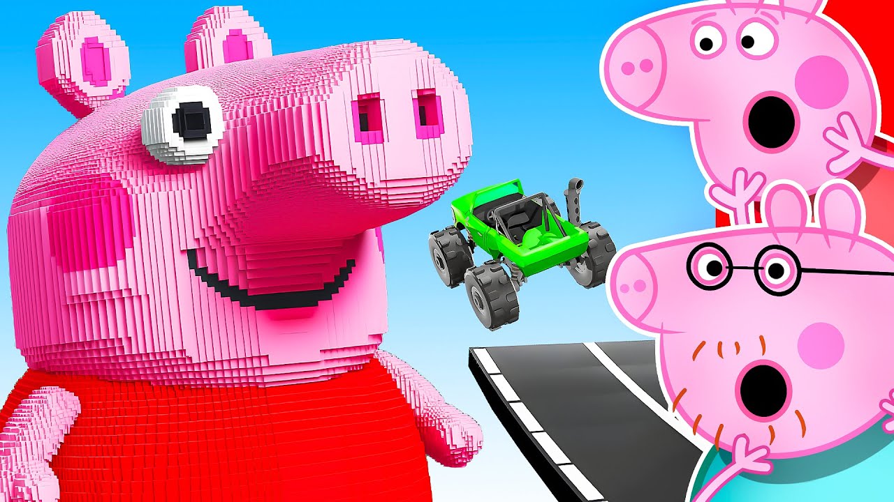 Reacting To PEPPA PIG vs CARS
