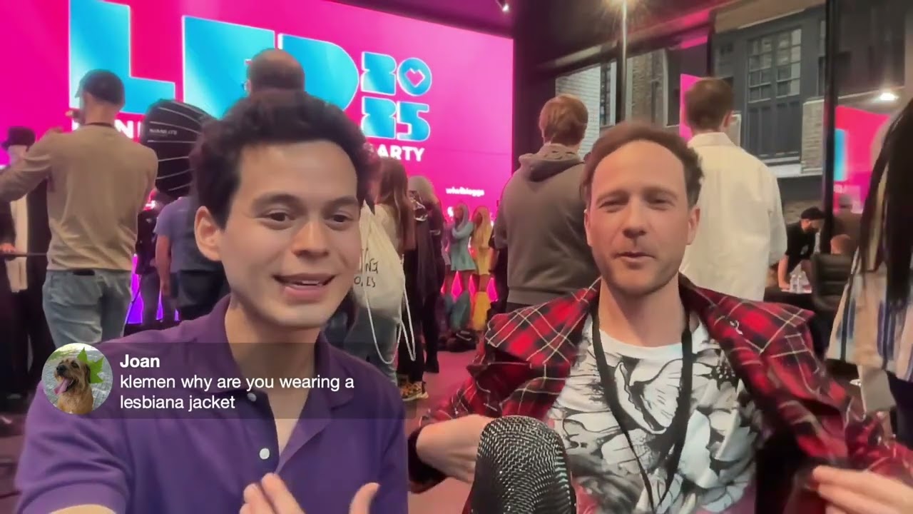 🇸🇮 Klemen (Slovenia 2025) on how his wife's illness changed him | London Eurovision Party 2025