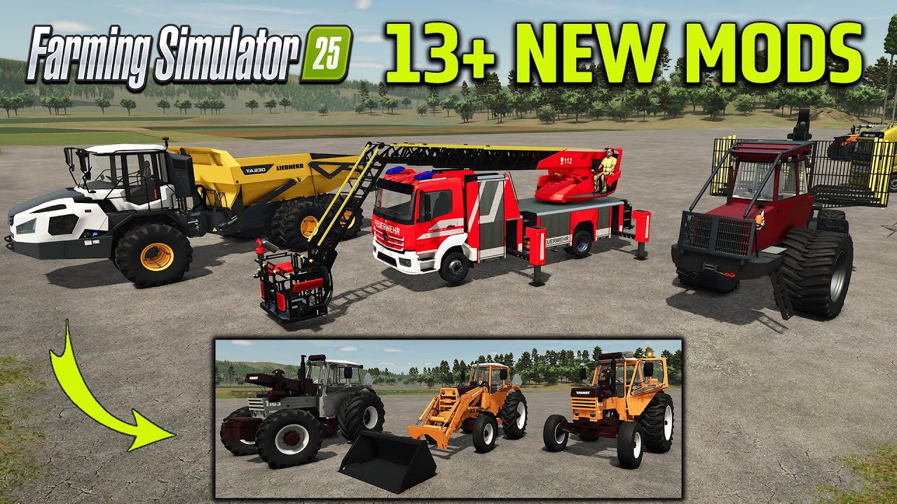 SOME BIG MACHINES TODAY?! NEW MODS/UPDATES?! (REVIEW/GUIDE) FARMING SIMULATOR 25