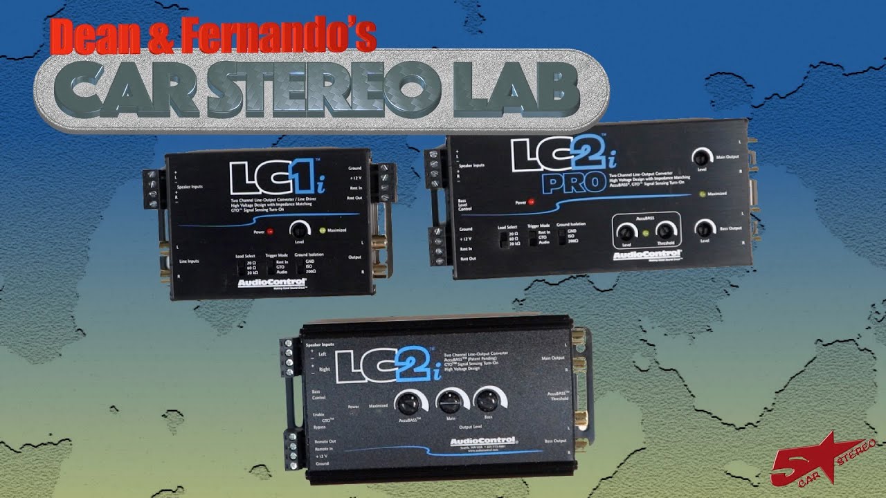 The new bench mark in High to low level adapters from AudioControl LC2i Pro  Car Stereo Lab