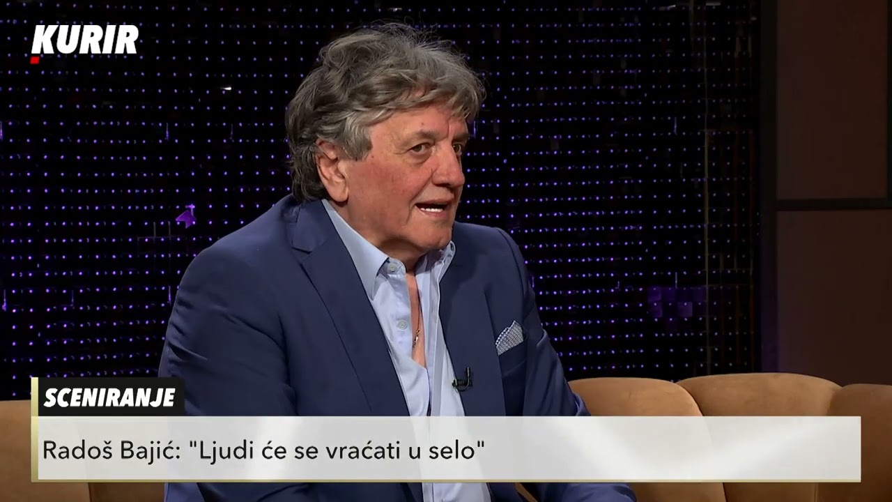 Sceniranje sa Rado&scaron;em Bajićem - Ponosan sam na svoje poreklo i odrastanje