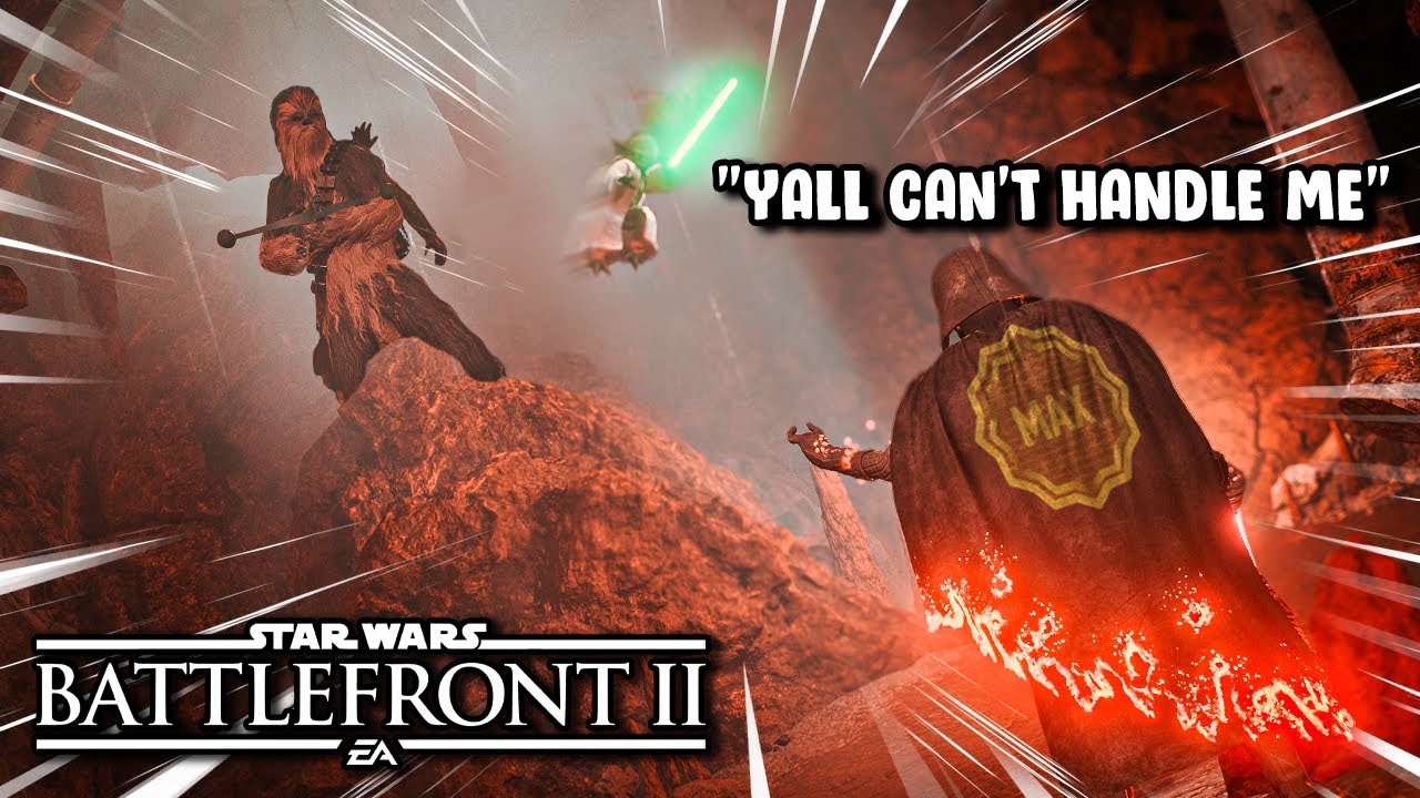 TOXIC Squad Couldn't Handle A MAX Vader (Battlefront 2)