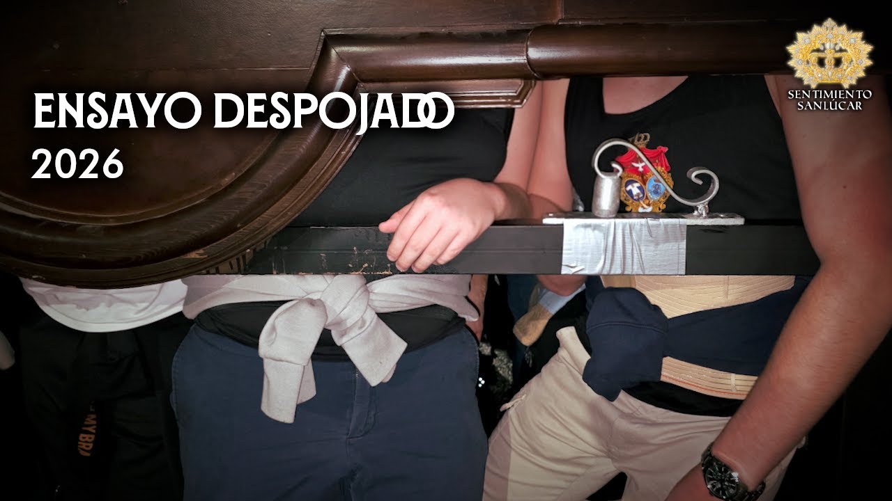 [4K] Ensayo 1° del paso de Jesús Despojado (A.C. de Jesús de la Misión) - Sanlúcar de Barrameda 2026
