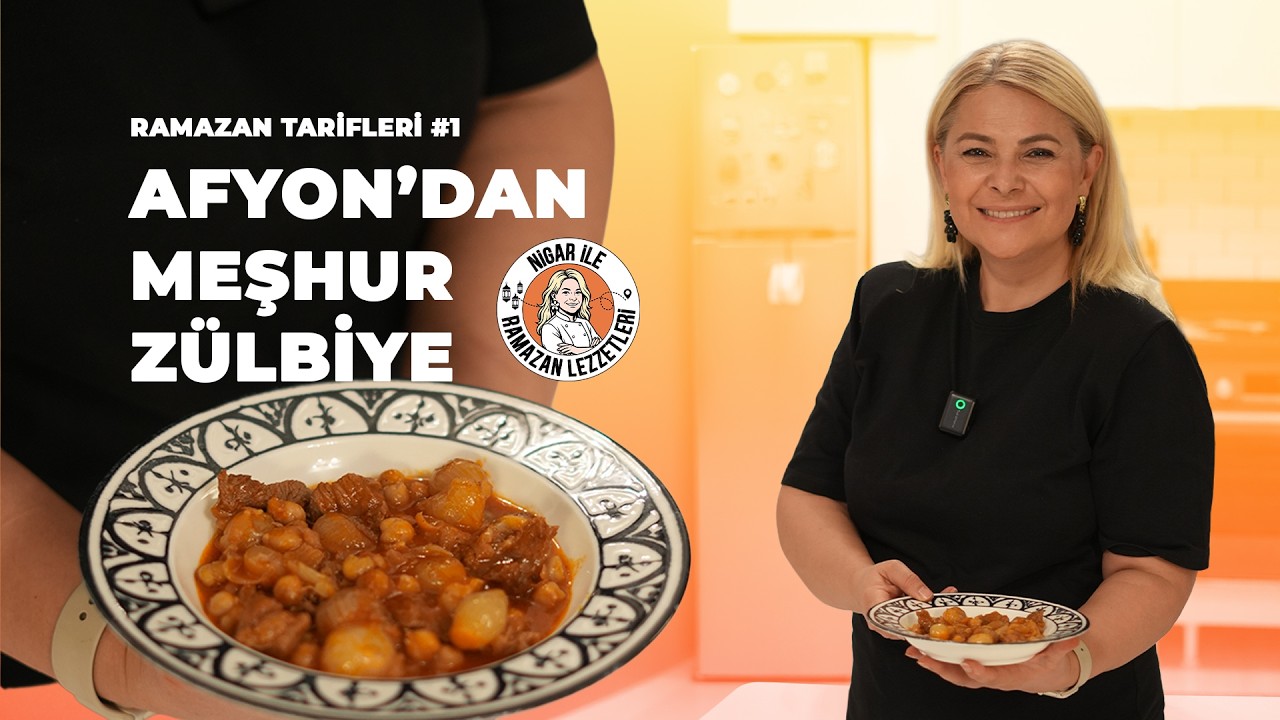 Pratik Ramazan Tarifleri ✨ İftara Afyon'un Meşhur Zülbiyesini Hazırlıyoruz! Az Malzeme,Bol Lezzet 👌🏻