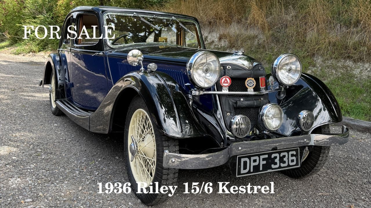 1936 Riley 15/6 Kestrel offered for sale with Robin Lawton Vintage & Classic Cars