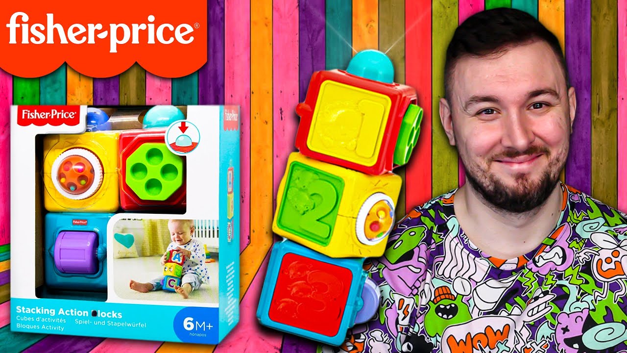Игровой набор Fisher-Price Двигающиеся кубики