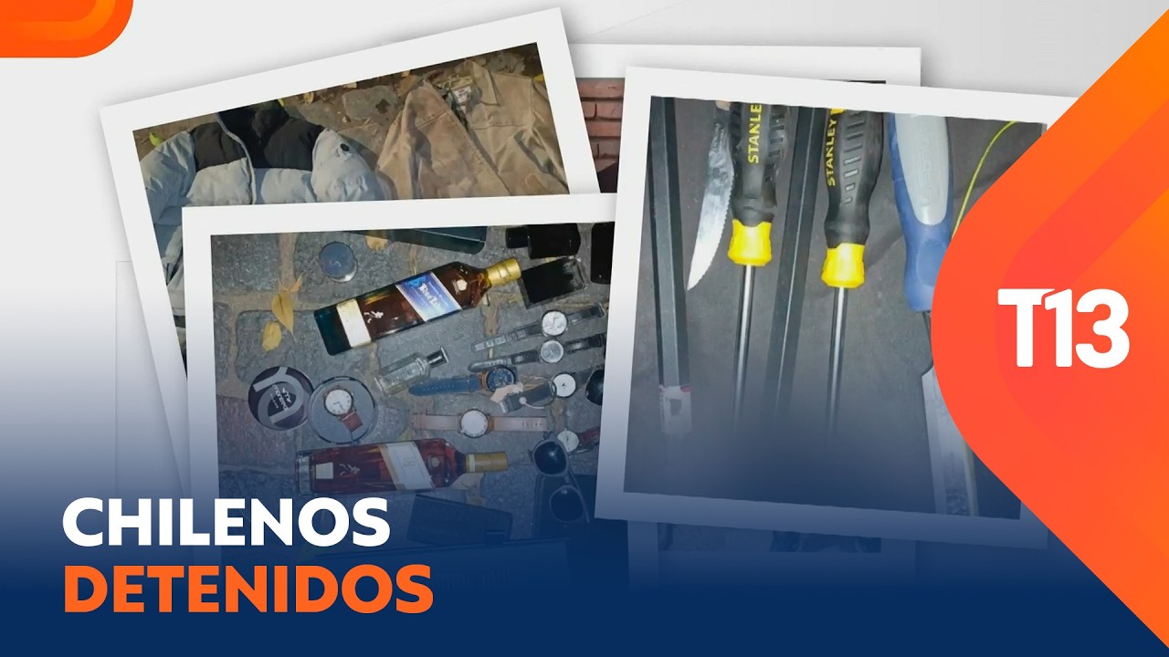 Detienen a tres delincuentes chilenos en Buenos Aires: serán expulsados de Argentina