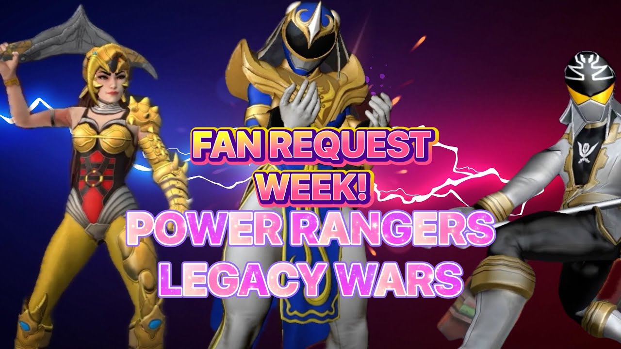 FAN REQUEST WEEK: CHUN-LI RANGER, ORION AND SCORPINA! POWER RANGERS LEGACY WARS GAMEPLAY