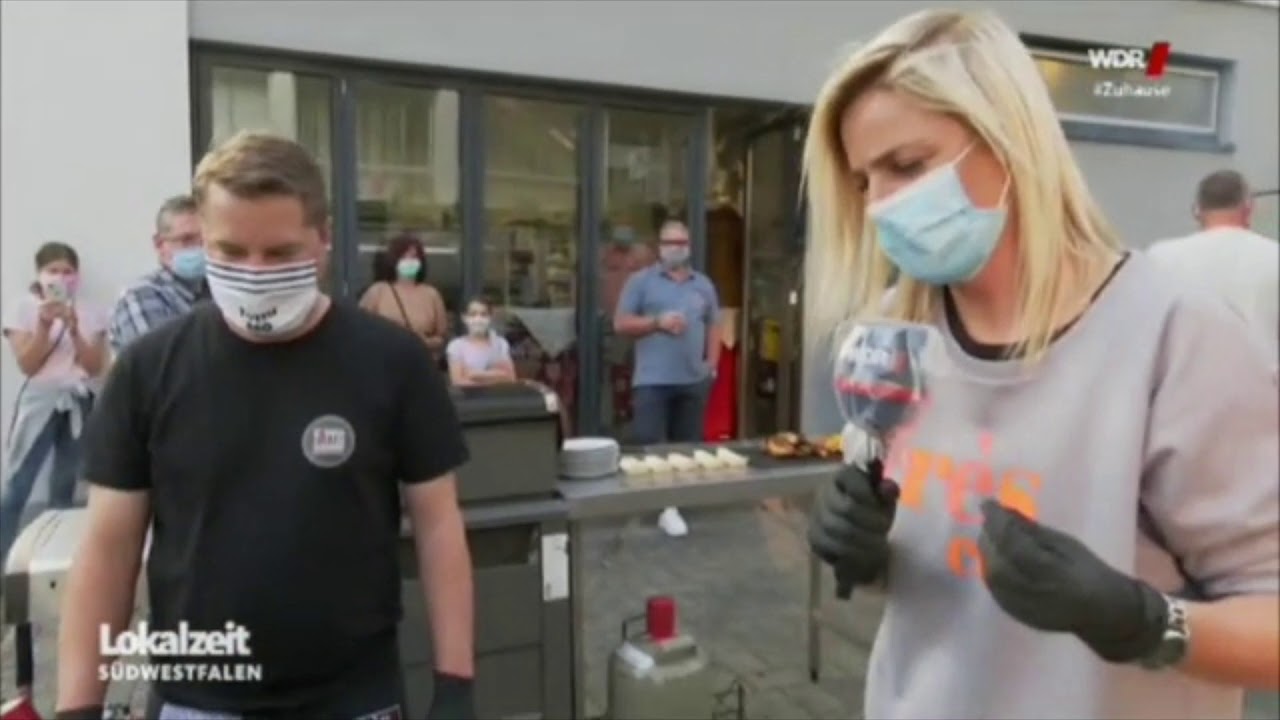 Grillevent Lokalzeit WDR bei Genußvoll