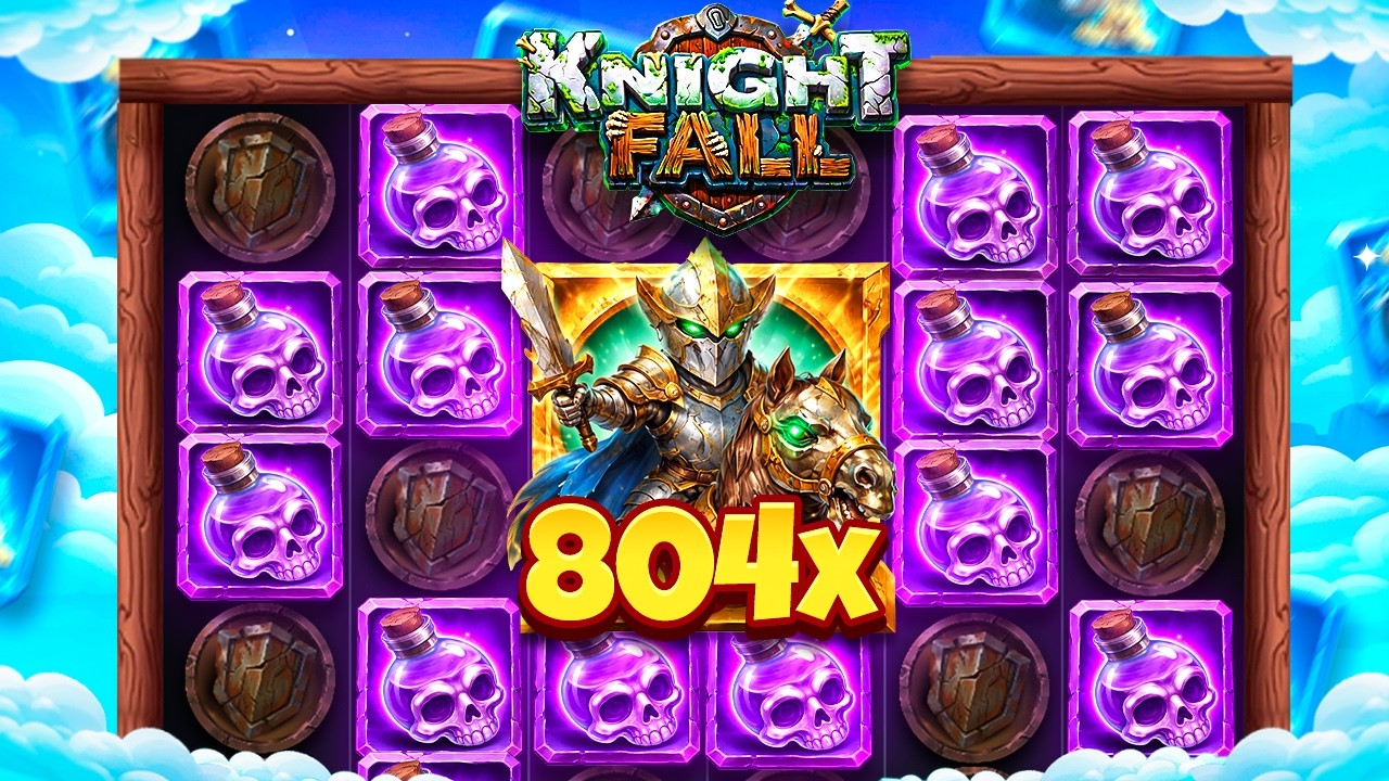 800x MULTIPLIER ON KNIGHT FALL!