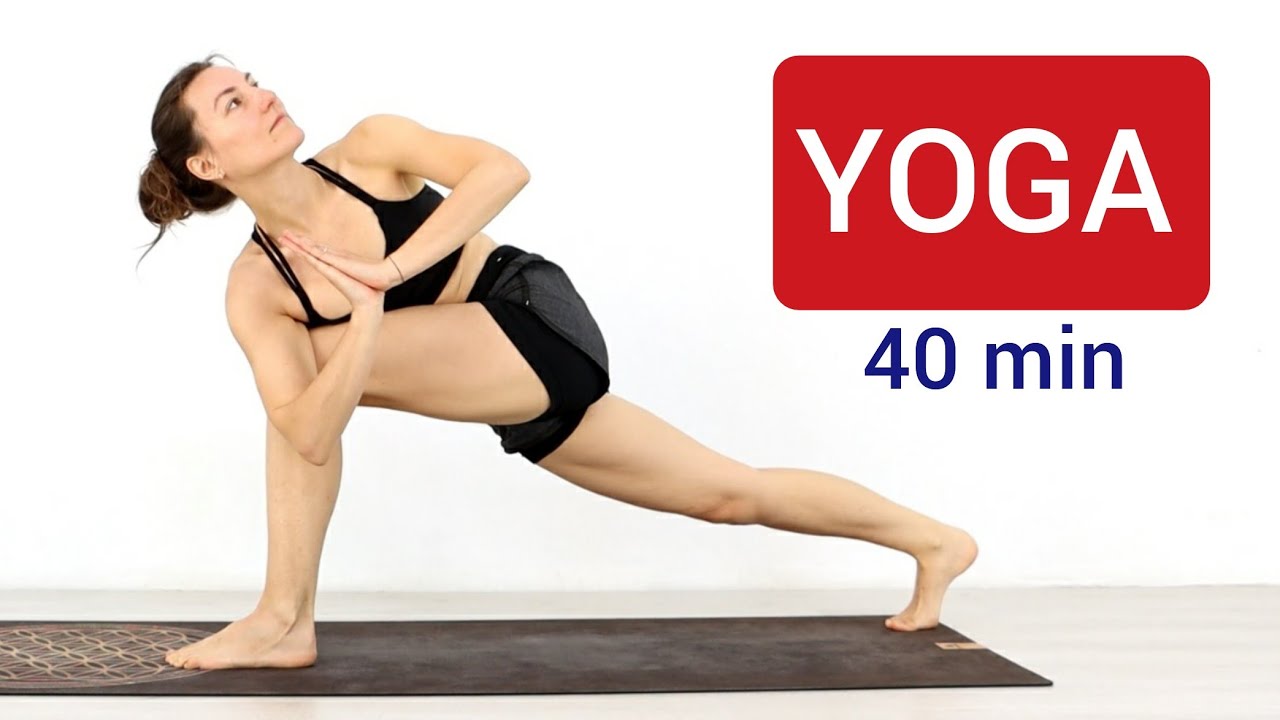YOGA PARA TODO CUERPO | ESPALDA | VINYASA YOGA | YOGA EN CASA 30 MIN | MALOVAELENA