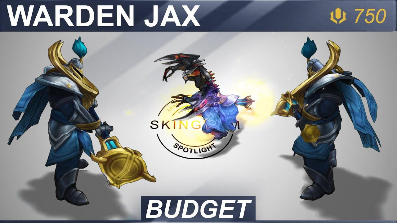 Warden Jax Skin Spotlight 2020 | SKingdom - League of Legends