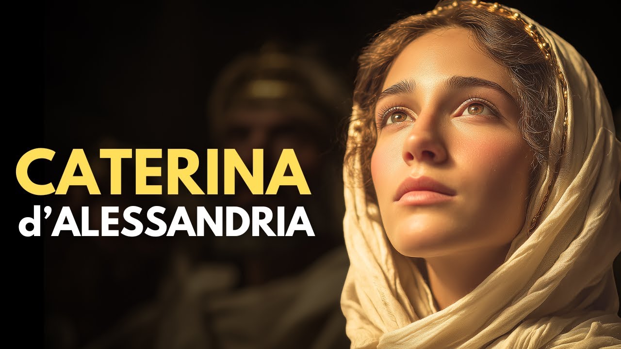 25 Novembre - La Vita MIRACOLOSA di Santa Caterina d'Alessandria